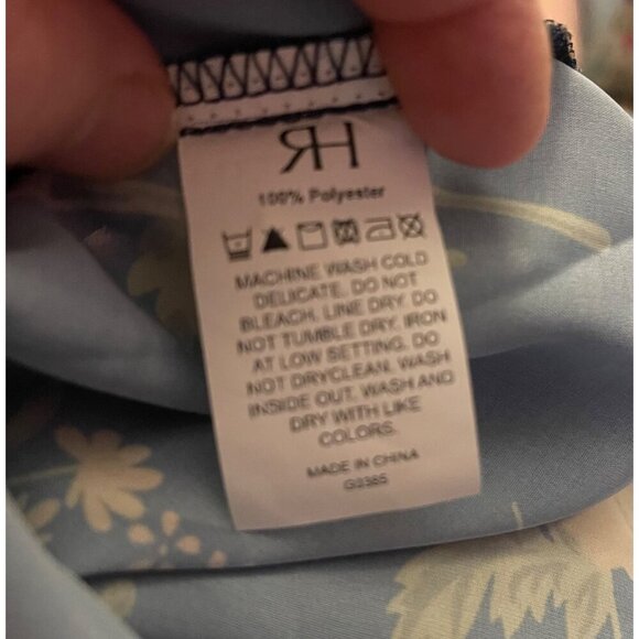 NWT Women’s Black Floral Maxi Dress Size Medium - Picture 7 of 7